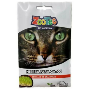 Hierba para gatos Zootec en Semillas