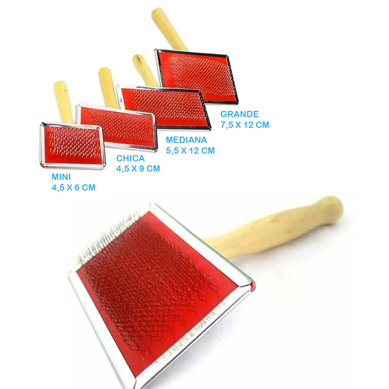 Cardina Cepillo Perro - Gato Varios Tamaños.