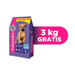 Eukanuba Puppy Large Breed 15 Kg + 3 Kg Gratis