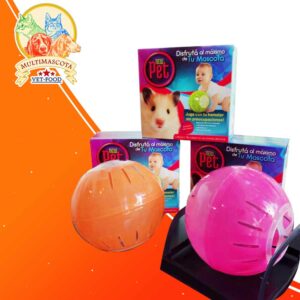 New Pet Esfera para Hamster con Soporte