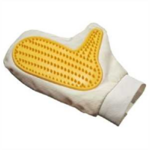 MANOPLA GUANTE CEPILLO PARA PERROS Y GATOS