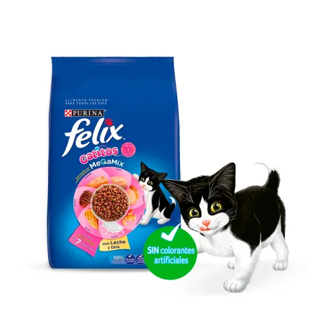 Felix Alimento Seco Gatitos Megamix