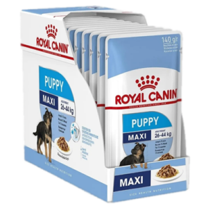 Royal Canin Sobrecitos Maxi Puppy Pouch x 140 gr