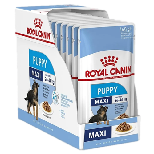Royal Canin Sobrecitos Maxi Puppy Pouch x 140 gr