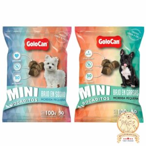 Mini Bocadito Golocan Bajo En Sodio y Grasa – 100 Gr