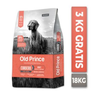 Old Prince Novel Cordero y Arroz Perro Adulto Mediano Y Grande
