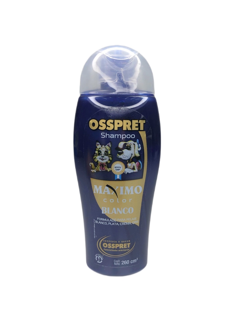 Osspret Shampoo Máximo Blanco x 250ml