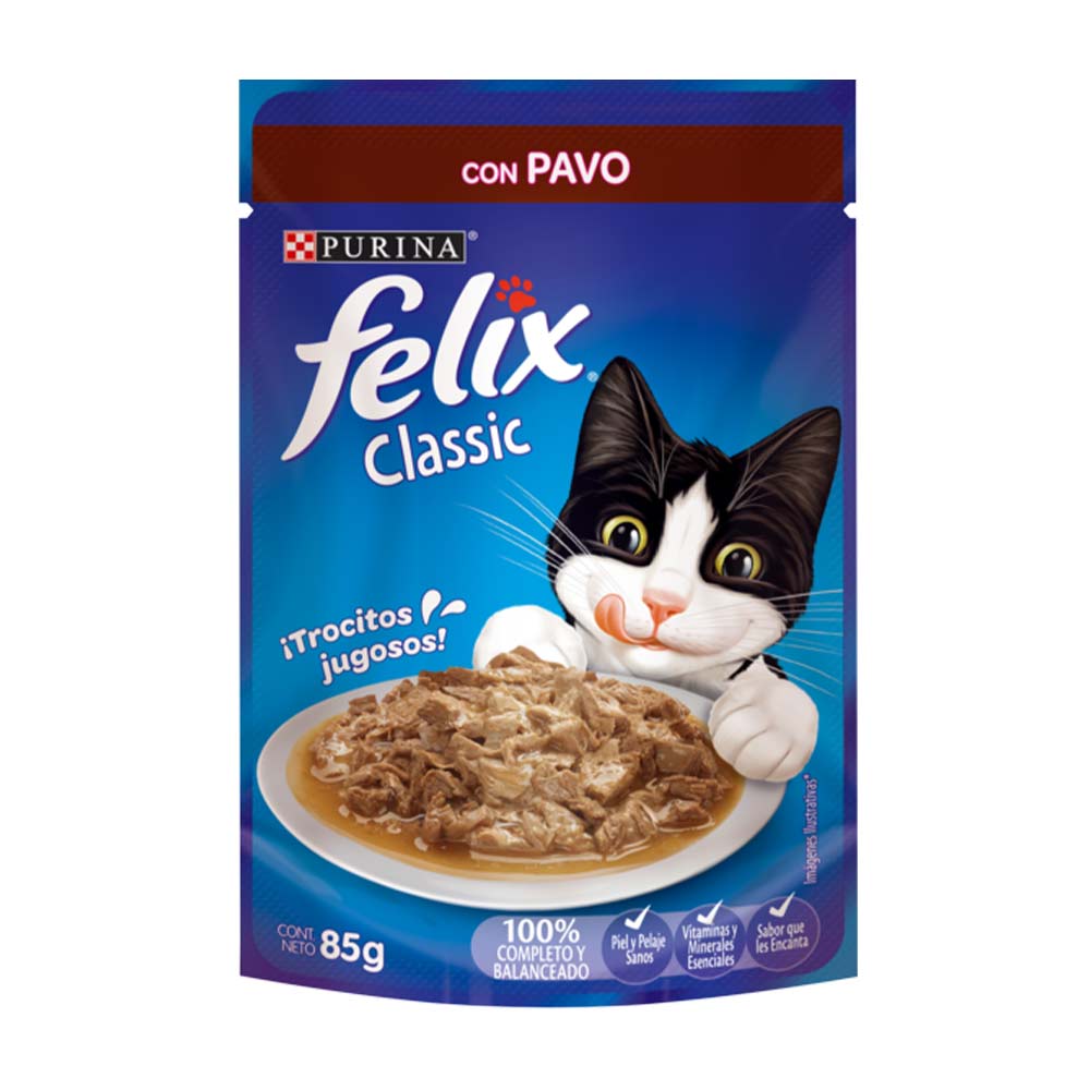 Pouch Purina Felix para Gatos Adultos y Cachorros - Imagen 5
