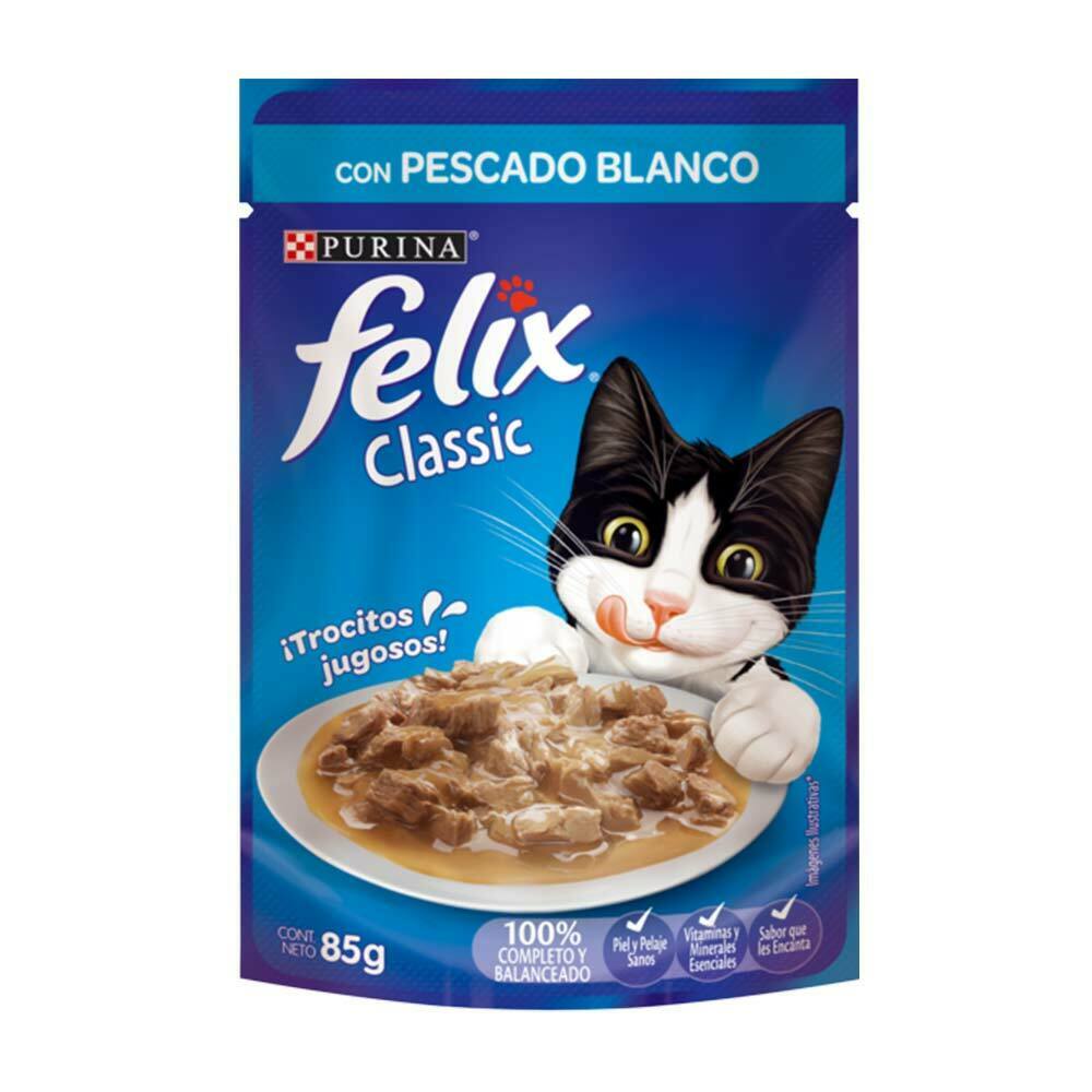 Pouch Purina Felix para Gatos Adultos y Cachorros - Imagen 6