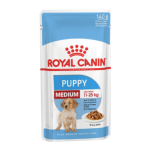 Royal Canin Sobrecitos Medium Puppy Pouch x 140gr