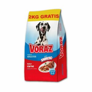 Voraz perro adulto