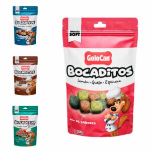 Golocan Bocaditos Para Perro X 500gr Sabores varios