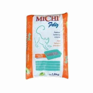 Piedras Sanitarias Para Gatos Livianas Michi Feliz 1,8kg