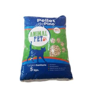 Animal Pet Piedras Sanitarias Pellets De Pino 5 kgs